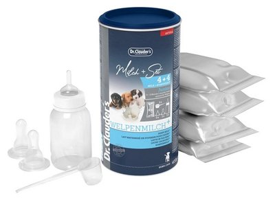 Замінник молока матері Dr.Clauder’s Pro Life Puppy Milk Plus для вигодовування цуценят та годуючих сук 400 г + пляшечка + 3 соск 31705003 фото