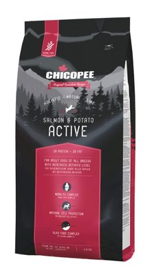 Сухий корм Chicopee HNL Active Salmon & Potato для дорослих собак всіх порід з підвищеним рівнем активності 2 кг 015554 фото
