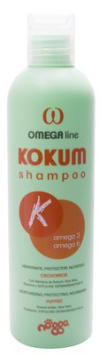 Високоживильний шампунь із маслом кокума Nogga Omega Line Kokum shampoo для цуценят або кошенят і тварин у період линьки 250 мл 041050 фото